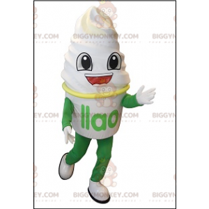 Costume de mascotte BIGGYMONKEY™ de glace de crème glacée