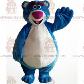 Kostým maskota postavy BIGGYMONKEY™ – Modrý medvěd –