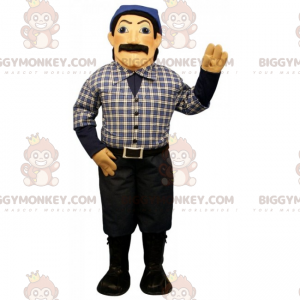Costume de mascotte BIGGYMONKEY™ de personnage - Plombier -