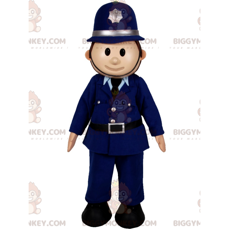 Karakter BIGGYMONKEY™ Mascottekostuum - Politieagent - Karakter BIGGYMONKEY™ Mascottekostuum - Politieagent -