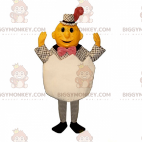 Μασκότ BIGGYMONKEY™ χαρακτήρας μέσα σε αβγό στολή μασκότ - Μασκότ Κοτόπουλα - Πετεινές - Κοτόπουλα - BiggyMonkey.com