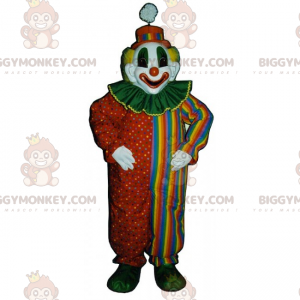 Cirkuskarakter BIGGYMONKEY™ maskotkostume - klovn -