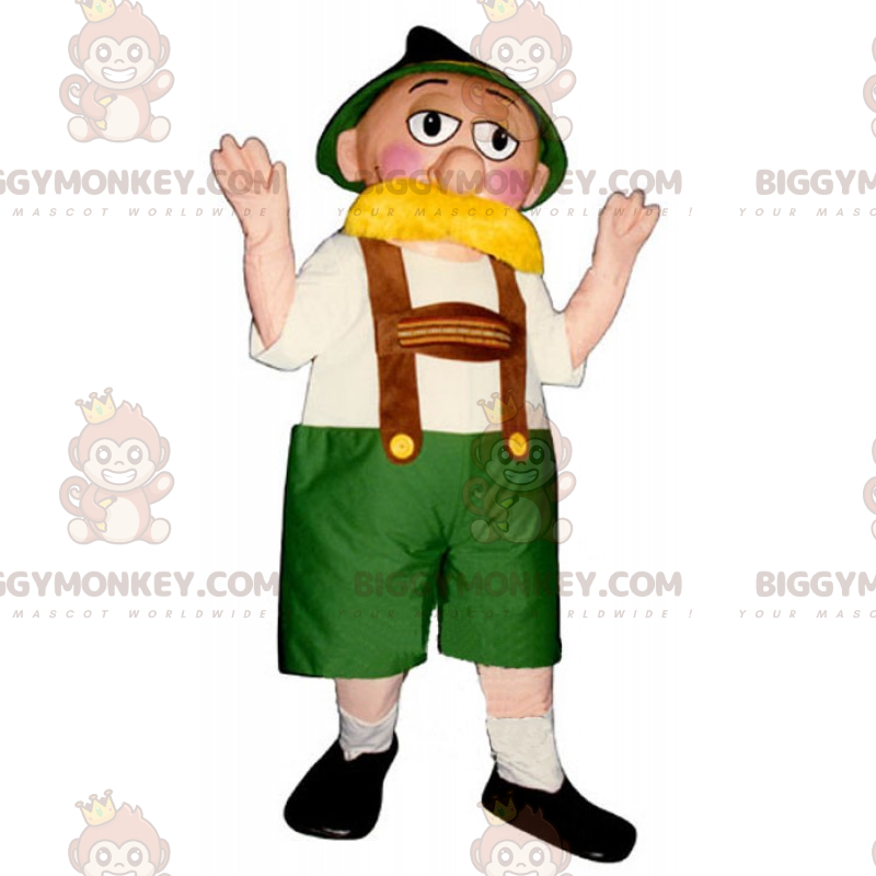 Costume de mascotte BIGGYMONKEY- de Shrek personnage vert de dessin animé