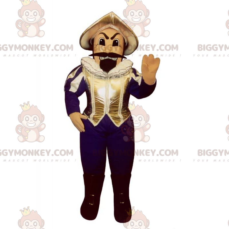 BIGGYMONKEY™ maskotdräkt från 1300-talets karaktär - BIGGYMONKEY™ maskotdräkt från 1300-talets karaktär -