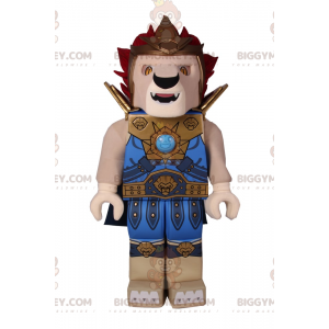 Στολή μασκότ χαρακτήρα Lego BIGGYMONKEY™ - Armored Lion - Μασκότ λιονταριών - BIGGYMONKEY_016368 - BiggyMonkey.com