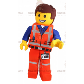 Kostým maskota Lego postavy BIGGYMONKEY™ – Dělník –