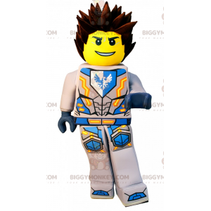 Armored Lego Character BIGGYMONKEY™ Mascot Costume -