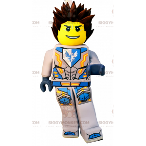 Armored Lego -hahmon BIGGYMONKEY™ maskottiasu - Kuuluisia hahmoja maskotteja - BIGGYMONKEY_016372 - BiggyMonkey.com