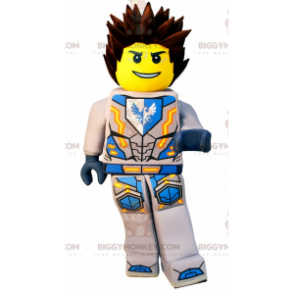 Armored Lego Character BIGGYMONKEY™ Mascot Costume –