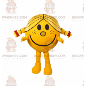 Mr. Lady Character BIGGYMONKEY™ Mascot Costume - Mrs. Happiness