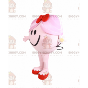 Postava BIGGYMONKEY™ Kostým maskota Mrs Mrs - Mrs Cuddle - Maskoti slavní lidé - BIGGYMONKEY_016375 - BiggyMonkey.com