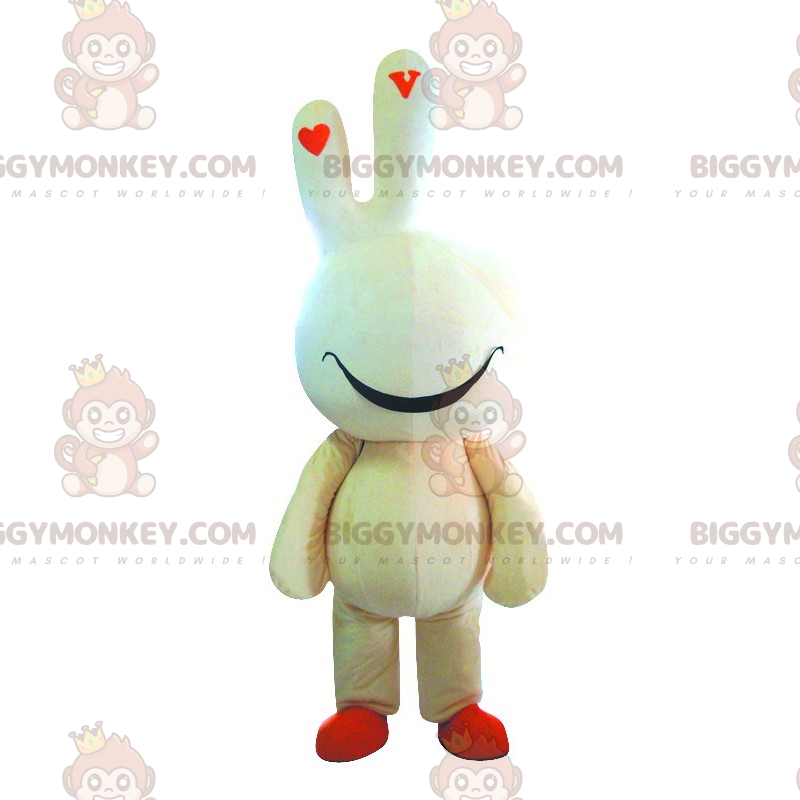 Smiling Cartoon Person BIGGYMONKEY™ Mascot Costume -