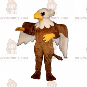 Costume de mascotte BIGGYMONKEY™ de petit aigle aux ailes bicolores - Mascotte d'oiseaux - BIGGYMONKEY_016396 - BiggyMonkey.com