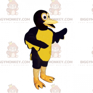 Costume da mascotte da anatroccolo bicolore BIGGYMONKEY™ -