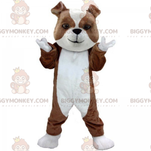 Little Bulldog Puppy BIGGYMONKEY™ Maskottchen-Kostüm - Hundemaskottchen - BIGGYMONKEY_016411 - BiggyMonkey.com