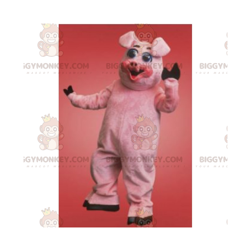 Kostium maskotka uśmiechnięta świnka BIGGYMONKEY™ - Kostium maskotka uśmiechnięta świnka BIGGYMONKEY™ -