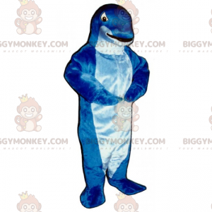 Lille blå delfin BIGGYMONKEY™ maskotkostume - Biggymonkey.com