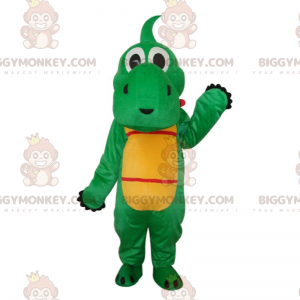 BIGGYMONKEY™ Little Dino Big Nose maskottiasulla - Dinosaurusten maskotit - BIGGYMONKEY_016418 - BiggyMonkey.com