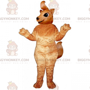 BIGGYMONKEY™ Costume da mascotte da scoiattolo con coda lunga -