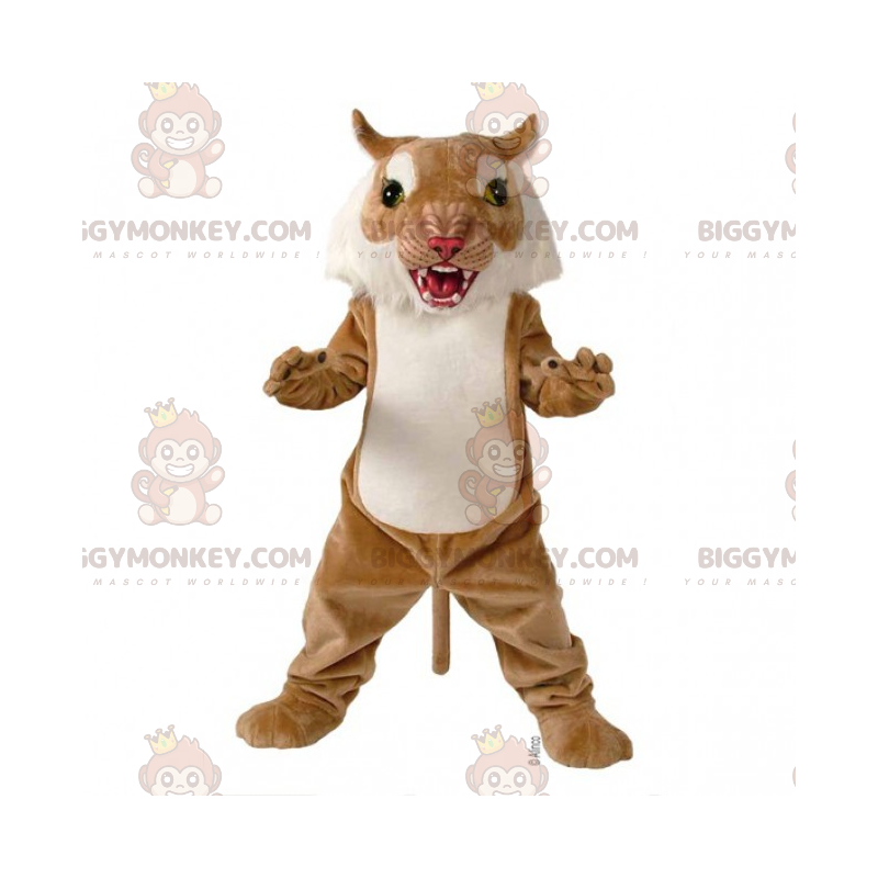 BIGGYMONKEY™ kaksivärinen pieni kissan maskottiasu - BIGGYMONKEY™ kaksivärinen pieni kissan maskottiasu -
