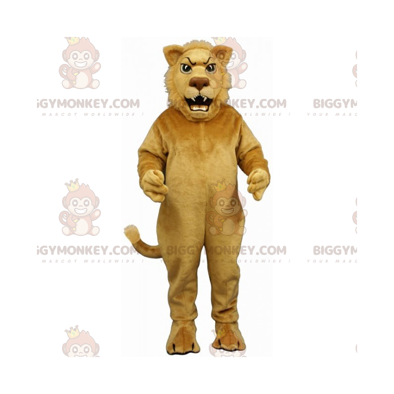 Little Tan Lion BIGGYMONKEY™ maskottiasu - Biggymonkey.com Little Tan Lion BIGGYMONKEY™ maskottiasu - Biggymonkey.com