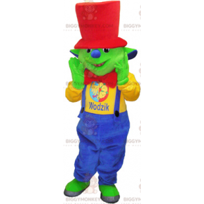 Στολή μασκότ BIGGYMONKEY™ Little Ogre με κόκκινο καπέλο - Μασκότ τέρατα - BIGGYMONKEY_016467 - BiggyMonkey.com