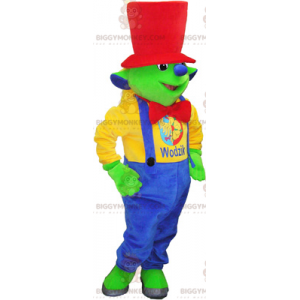 Στολή μασκότ BIGGYMONKEY™ Little Ogre με κόκκινο καπέλο - Μασκότ τέρατα - BIGGYMONKEY_016467 - BiggyMonkey.com