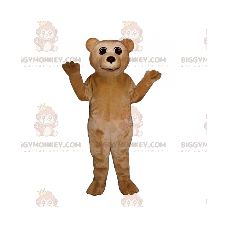 BIGGYMONKEY™ Little Beige Cub Mascot Costume – Biggymonkey.com BIGGYMONKEY™ Little Beige Cub Mascot Costume – Biggymonkey.com