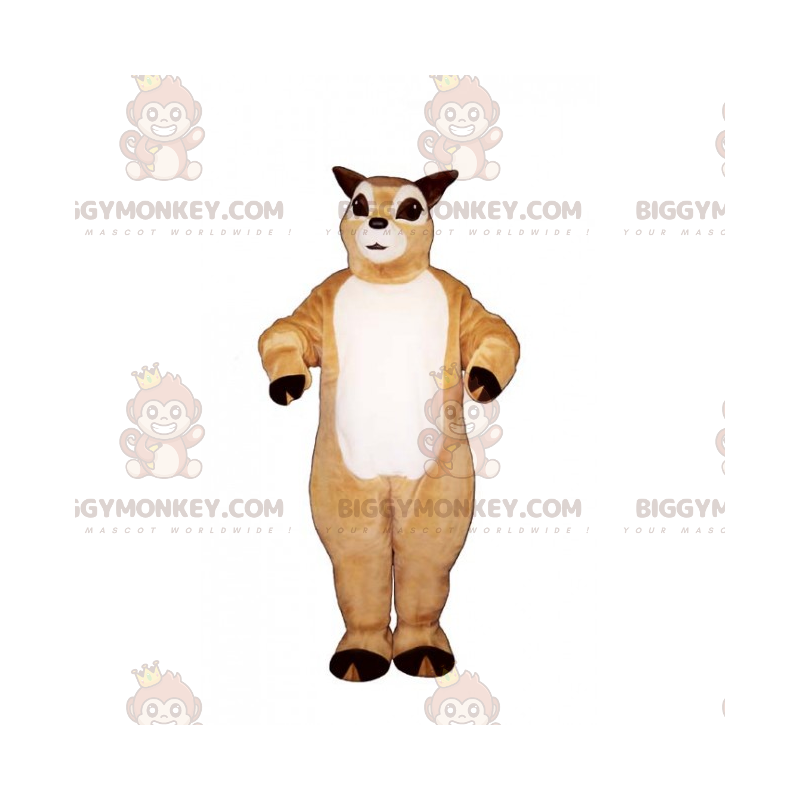 BIGGYMONKEY™ Mascottekostuum van klein gewei zonder rendier - BIGGYMONKEY™ Mascottekostuum van klein gewei zonder rendier -