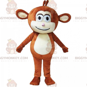 Little Brown Monkey BIGGYMONKEY™ Mascot Costume -