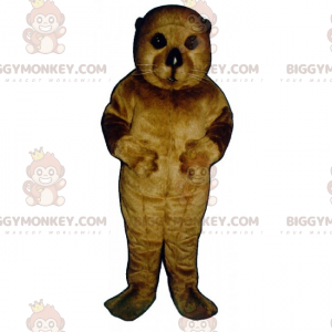 Lille Otter BIGGYMONKEY™ maskotkostume - Forsegl maskoter - BIGGYMONKEY_016537 - BiggyMonkey.com