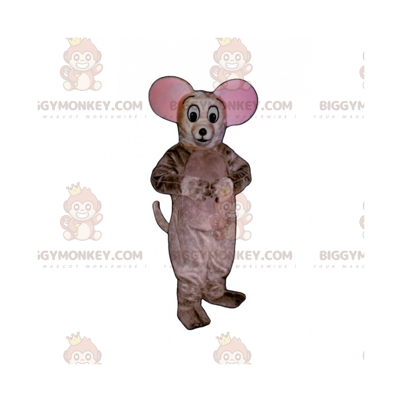 Grote oren kleine muis BIGGYMONKEY™ mascottekostuum - Grote oren kleine muis BIGGYMONKEY™ mascottekostuum -