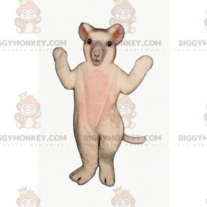 Little White Mouse BIGGYMONKEY™ Mascot Costume - Biggymonkey.com