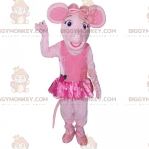 BIGGYMONKEY™ Kleine Maus im Tutu-Maskottchen-Kostüm -