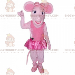  Στολή μασκότ BIGGYMONKEY™ Little Mouse in Tutu - Μασκότ ποντικιού - BIGGYMONKEY_016551 - BiggyMonkey.com