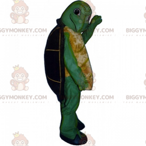 Disfraz de mascota Little Turtle sonriente BIGGYMONKEY™ -
