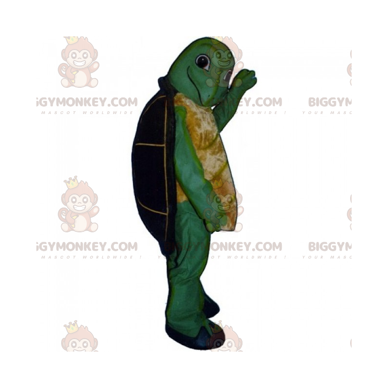 Smilende lille skildpadde BIGGYMONKEY™ maskotkostume - Smilende lille skildpadde BIGGYMONKEY™ maskotkostume -