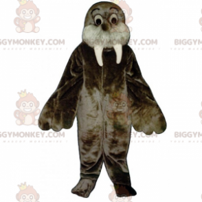 Big Eyes Walrus BIGGYMONKEY™ mascottekostuum - Seal mascottes - BIGGYMONKEY_016559 - BiggyMonkey.com