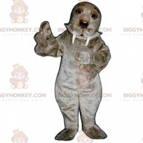  Costume da mascotte Tricheco BIGGYMONKEY™ - Mascotte di foca - BIGGYMONKEY_016560 - BiggyMonkey.com