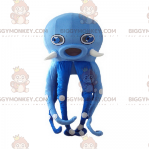 Blauwe octopus BIGGYMONKEY™ mascottekostuum - Biggymonkey.com