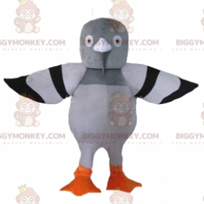 Grå och svart duva BIGGYMONKEY™ maskotdräkt - Oklassificerade maskot - BIGGYMONKEY_016566 - BiggyMonkey.com