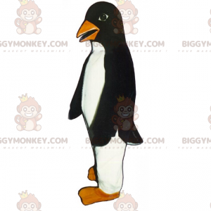 Orangenschnabel Pinguin BIGGYMONKEY™ Maskottchen Kostüm -