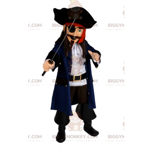 Pirat BIGGYMONKEY™ maskotdräkt med svärd - BiggyMonkey maskot
