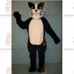 Ασπρόμαυρη στολή μασκότ Rabid Pit Bull BIGGYMONKEY™ - Μη ταξινομημένες μασκότ - BIGGYMONKEY_016610 - BiggyMonkey.com