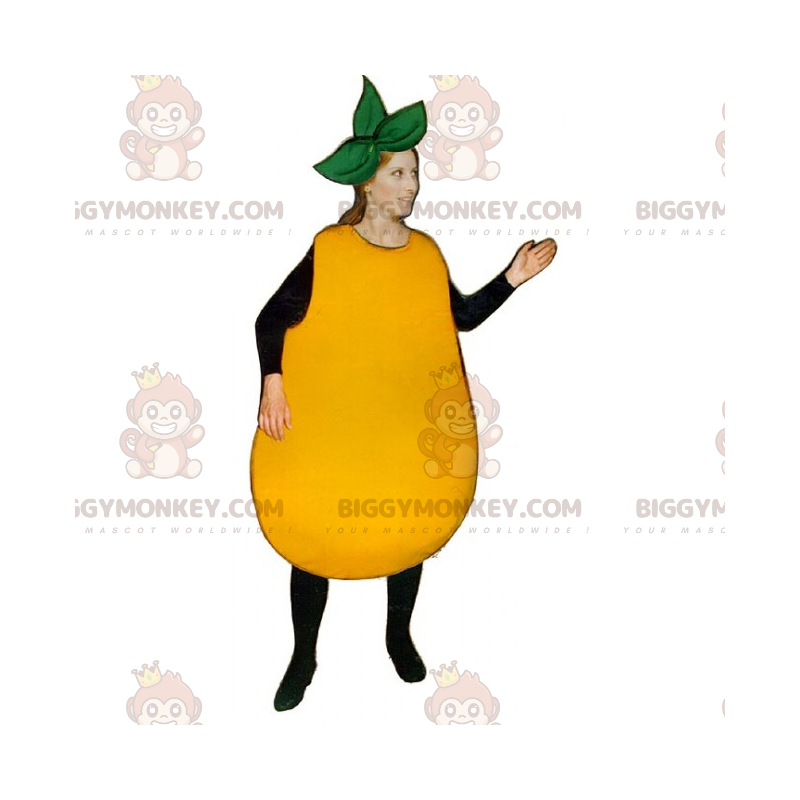 Costume de mascotte BIGGYMONKEY™ de poire - Biggymonkey.com
