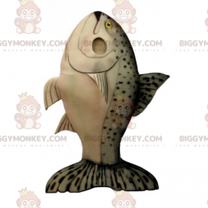 Στολή μασκότ BIGGYMONKEY™ με στίγματα ψαριών - Biggymonkey.com