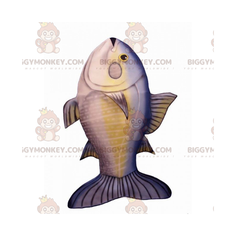 Costume da mascotte classico pesce BIGGYMONKEY™ - Costume da mascotte classico pesce BIGGYMONKEY™ -