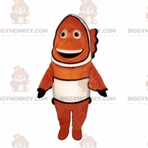 Costume de mascotte BIGGYMONKEY™ de poisson clown souriant -