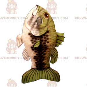 Green Scale Fish BIGGYMONKEY™ mascottekostuum - Vis mascottes - BIGGYMONKEY_016627 - BiggyMonkey.com