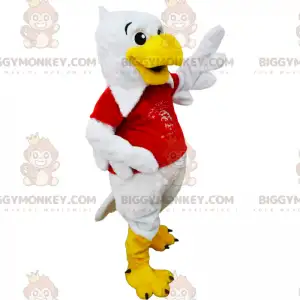 Grüner runder Fisch BIGGYMONKEY™ Maskottchen-Kostüm -